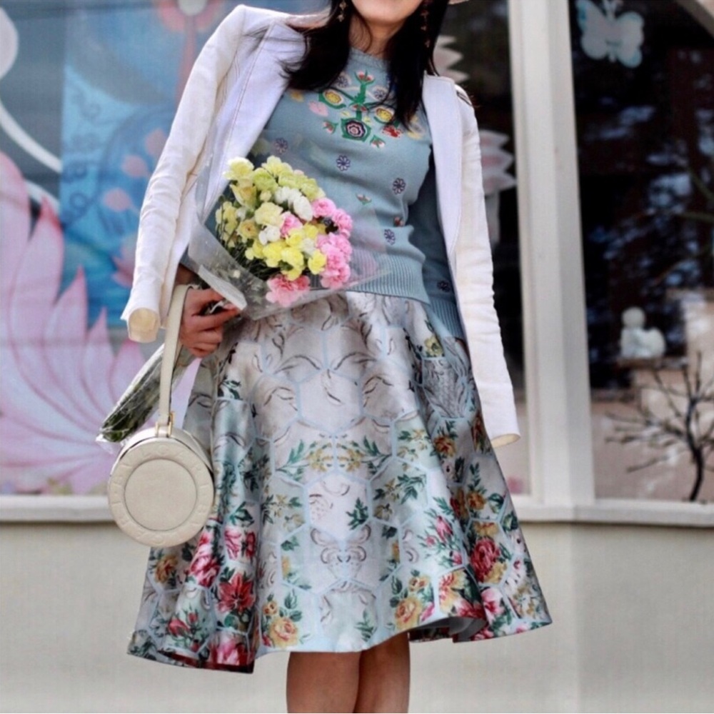 Ted Baker Off The Shoulder Floral Dress